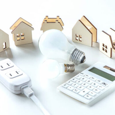 家と電気代のイメージ